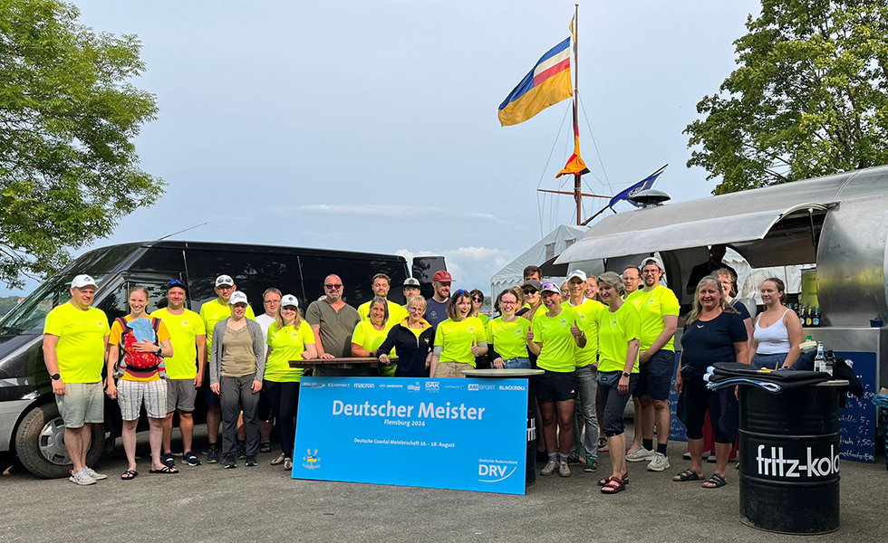 Aufstellung des Flensburger Ruderklubs